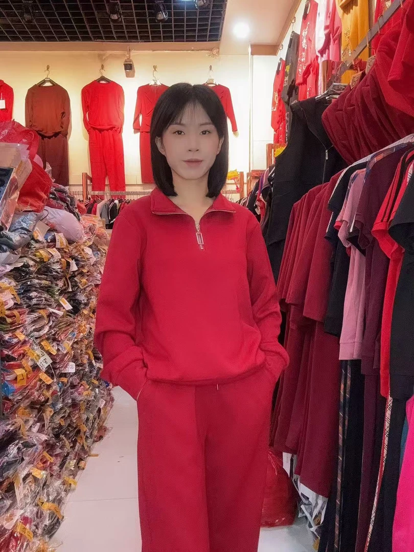 1822秋冬长袖长裤休闲套装