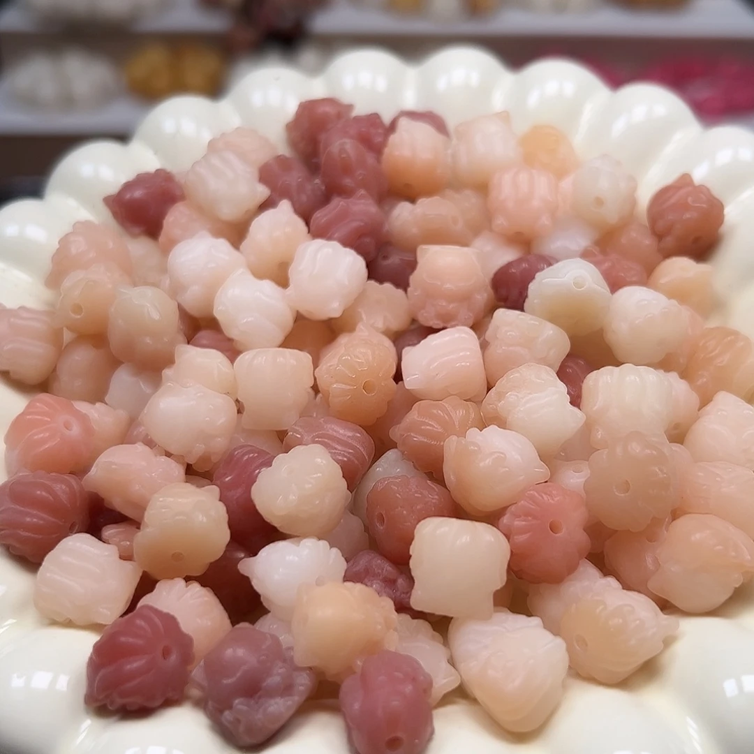 手串菩提根/象牙果卡12粉凤九30颗
