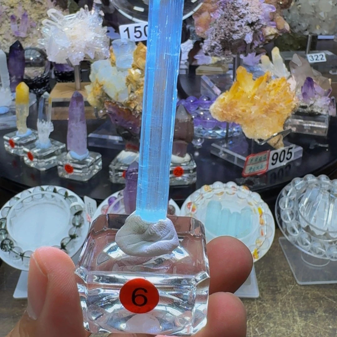 海蓝宝石裸石巴基斯坦