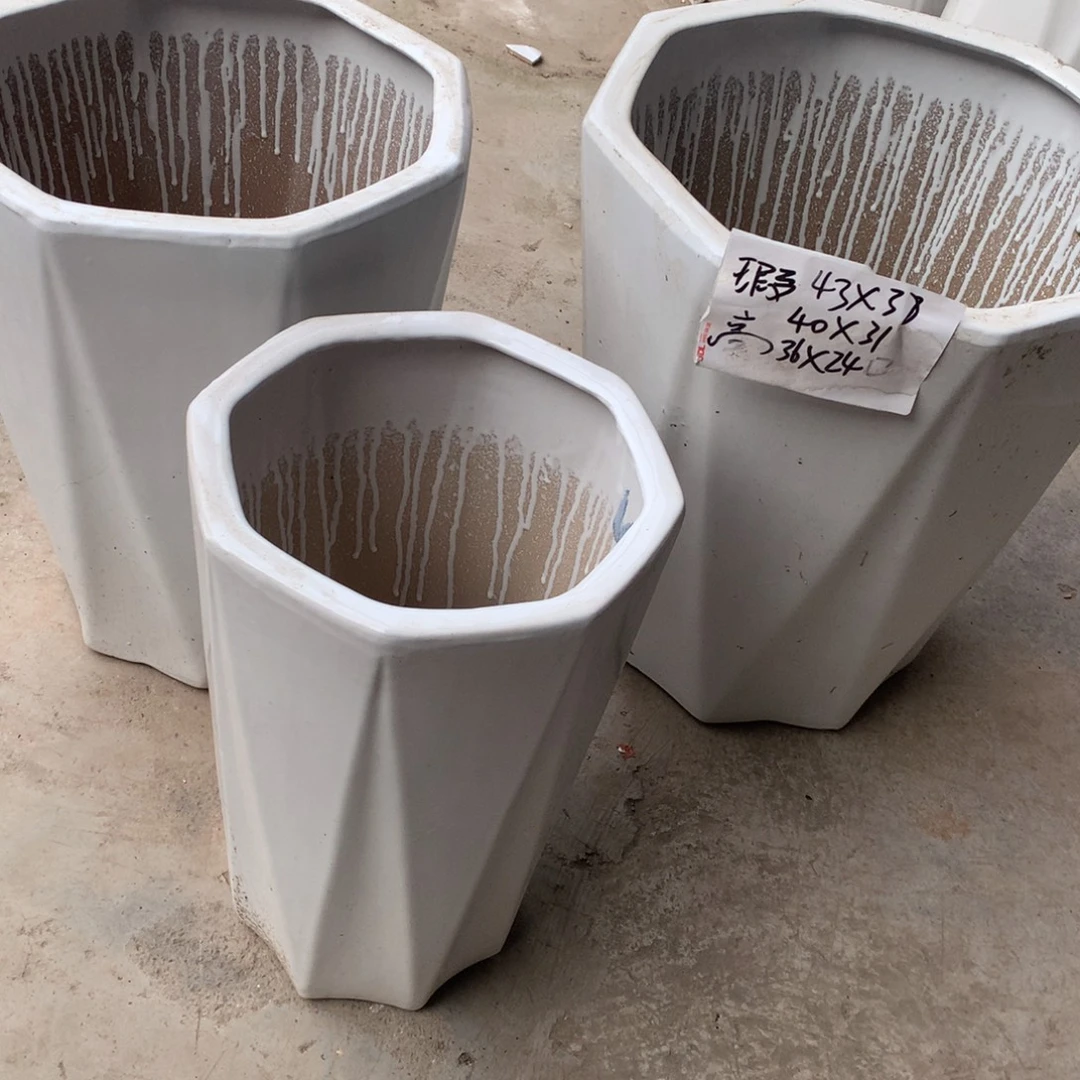 瑕疵高温陶瓷花盆