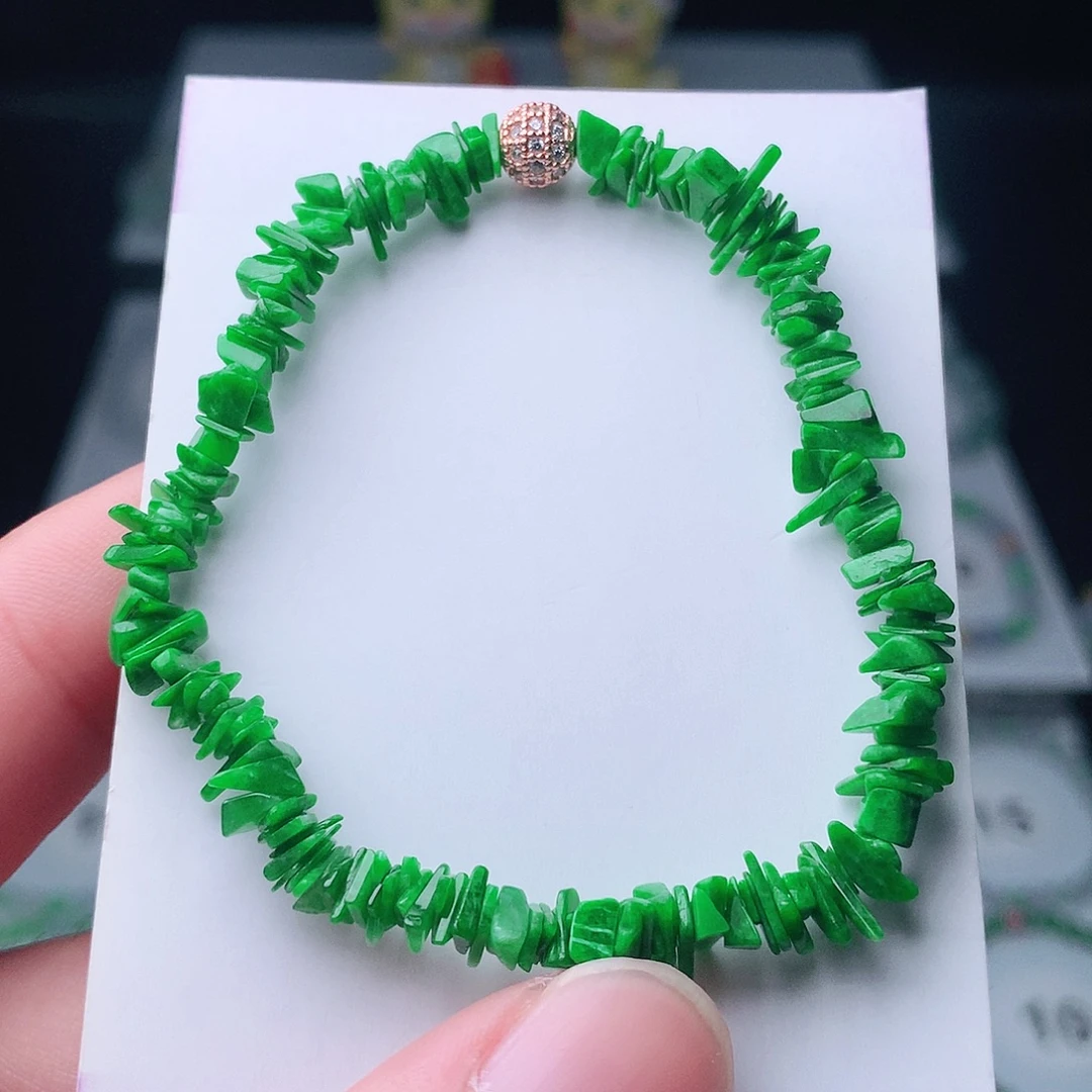翡翠未镶嵌手链翡翠