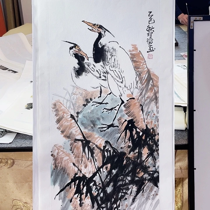 国画张圣敏先生纯手绘作品