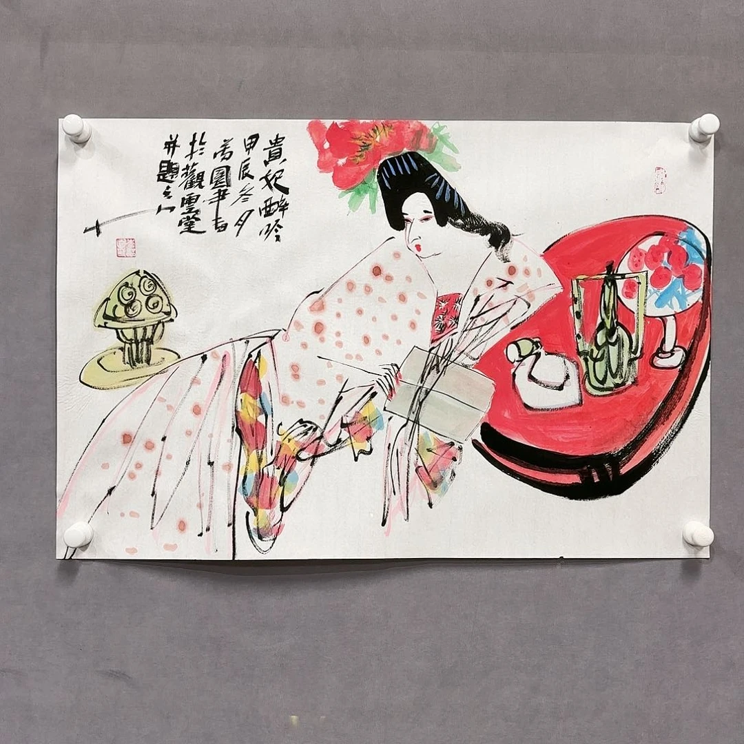 国画国画纯手绘作品请放心去藏