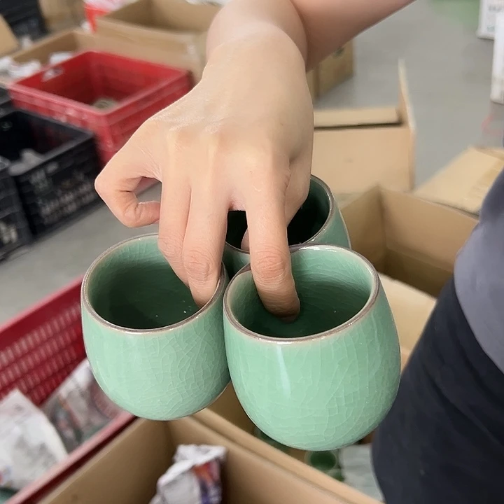 小米茶器龙泉青瓷