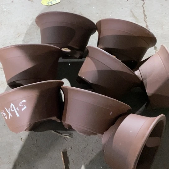 紫砂花盆100-8。18-9.5