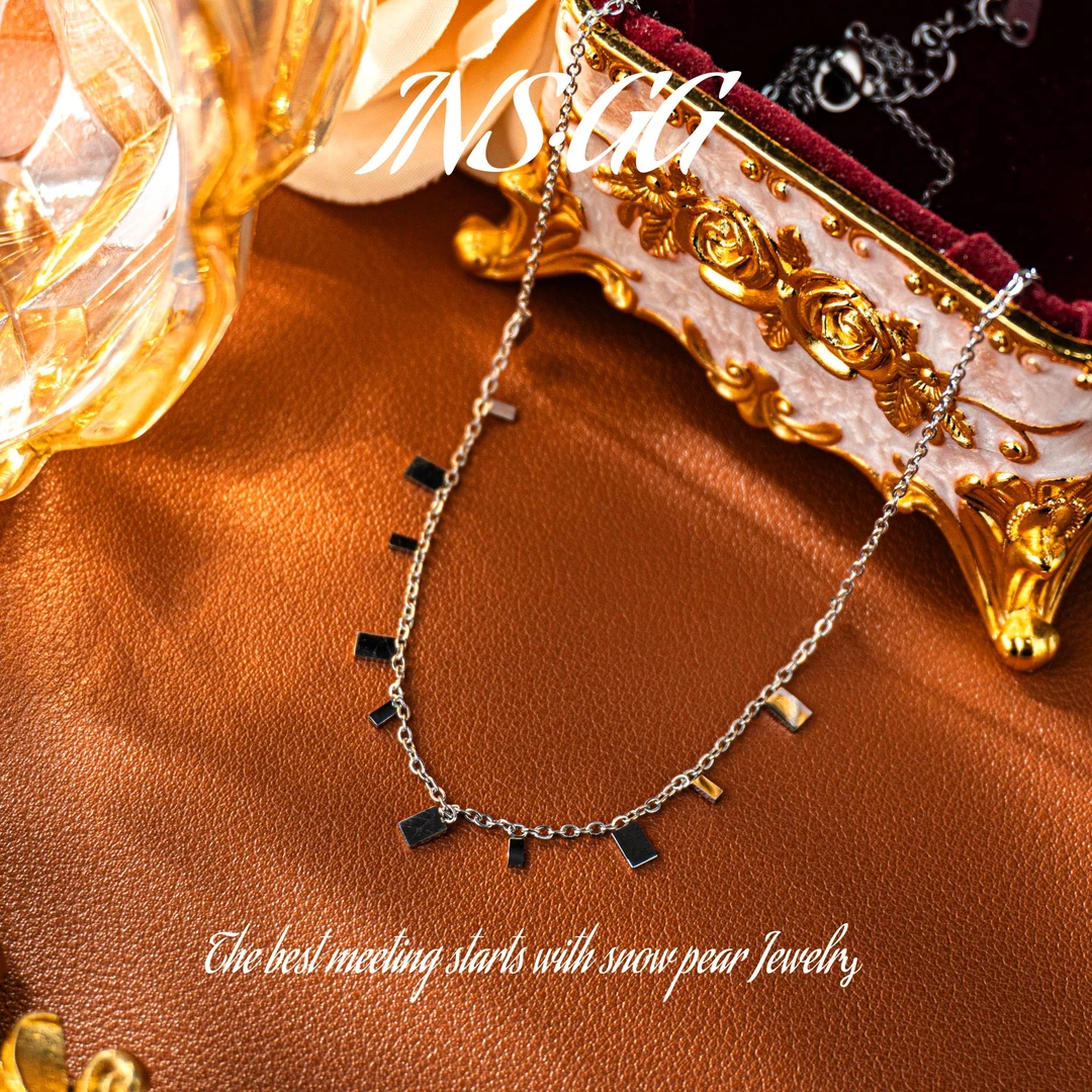 钛钢项链 【INS · GG】钢 ♠  轻奢时尚 LX2834 项链·中长