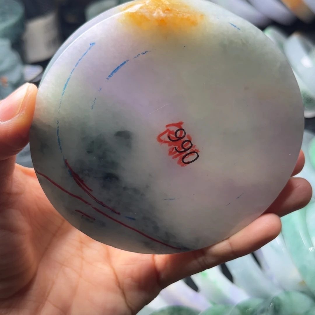 未镶嵌翡翠手镯未镶嵌定制翡翠