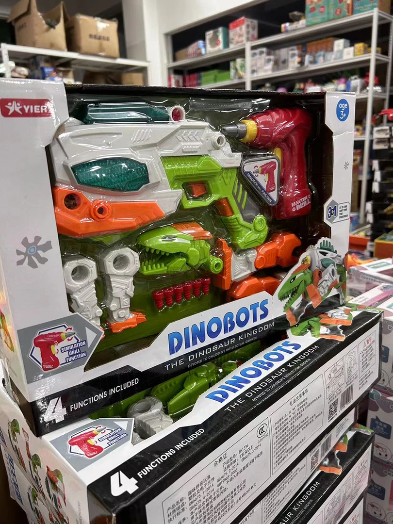 电动拆装 恐龙 【库存玩具  默认微瑕 不含电池】