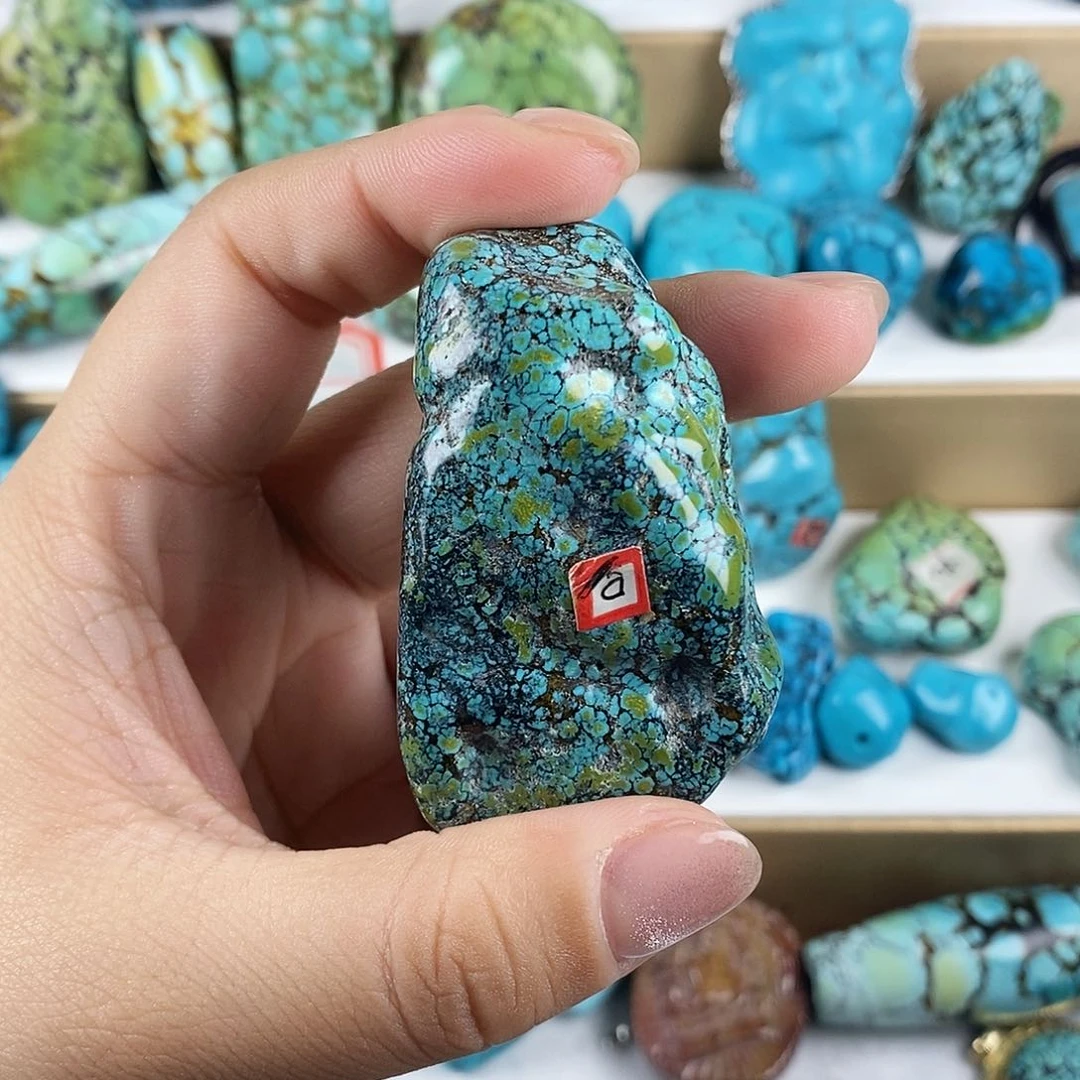 喵*斯福利三彩随型手把件c