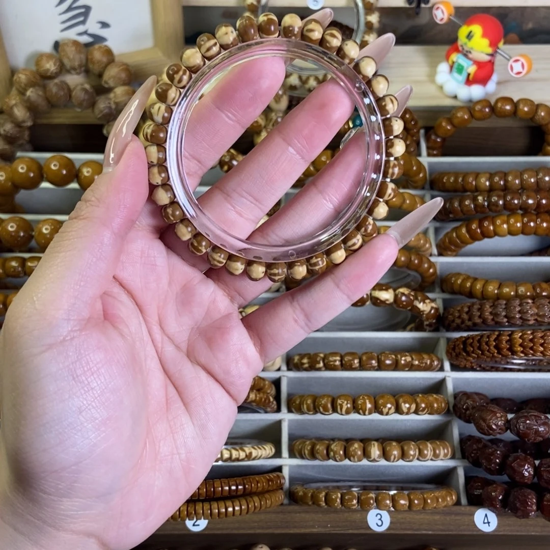手串紫金鼠福利款实心算盘珠
