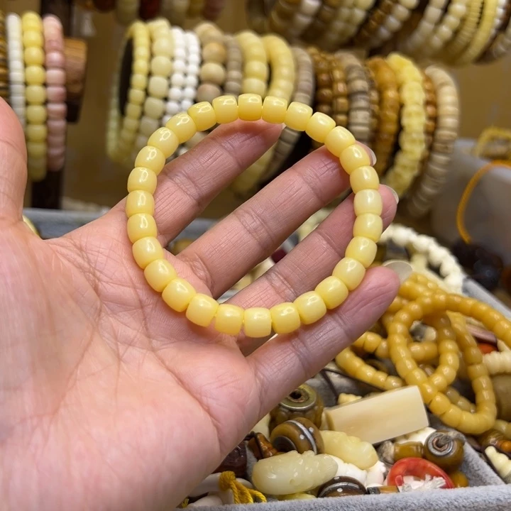 驼骨手串/手链直径8直切微瑕