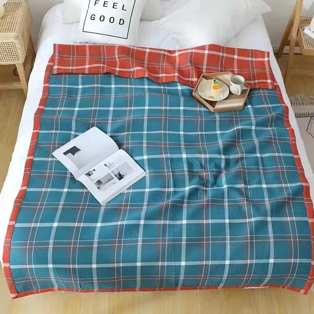 范范家   高品质竹纤维毛巾被盖毯 1.5*2米