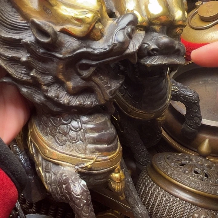 精美铜器批发档口