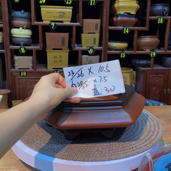 紫砂花盆紫砂紫砂