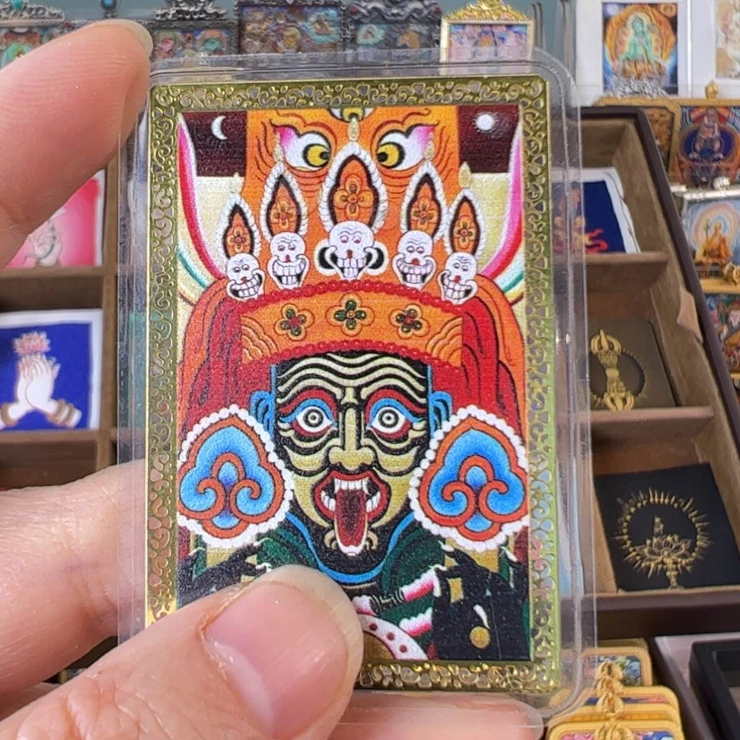 【闪购商品】吊坠宝**油扎基拉姆金箔卡片