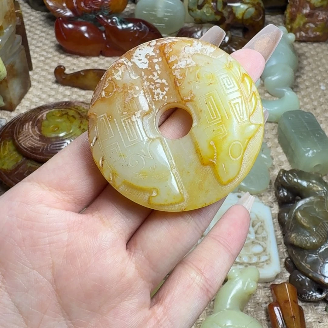 吊坠白玉菩提挂件