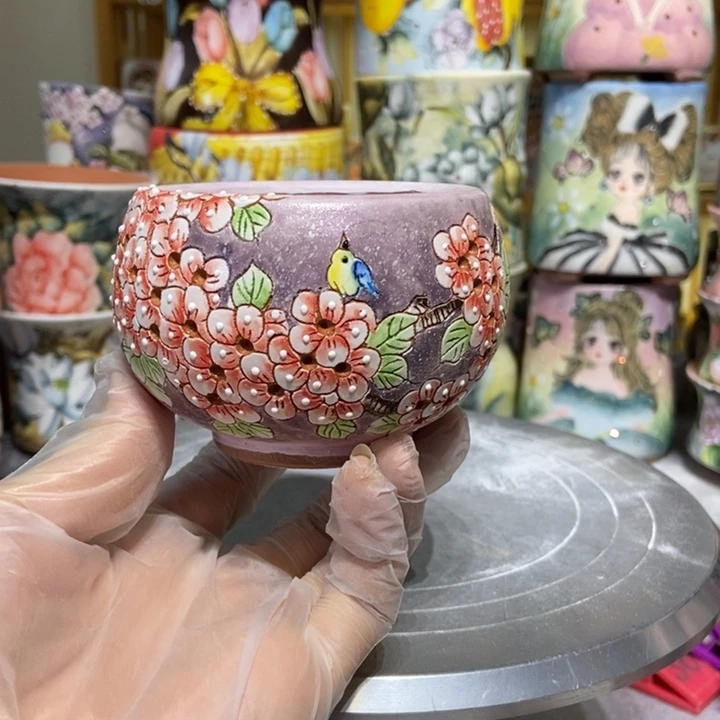 景德镇艺术手绘作品