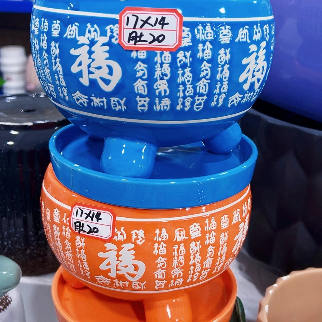 外贸尾单陶瓷花盆凑单10米包邮