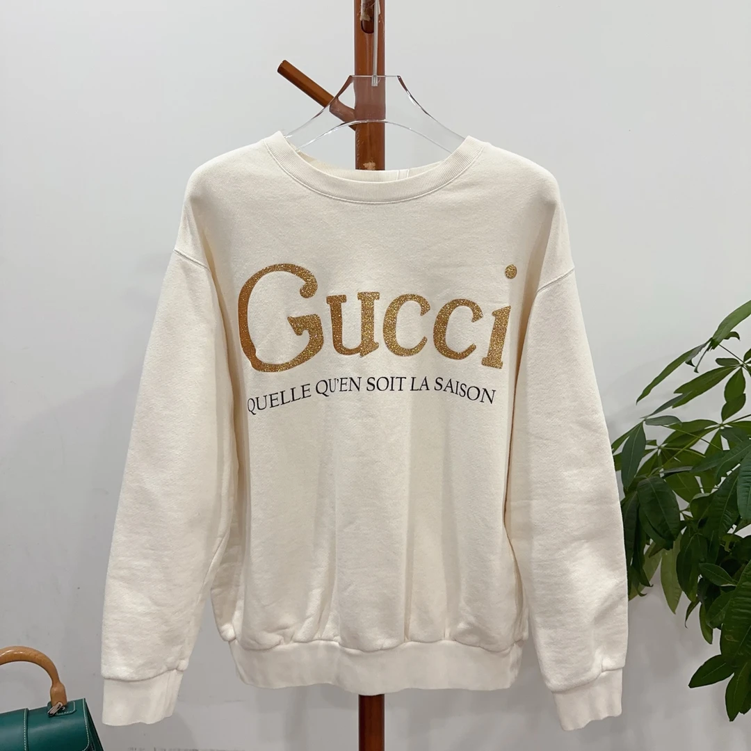 99新 GUCCI/古驰 安洁利严选卫衣 尺码S 成色看直播GSS23923