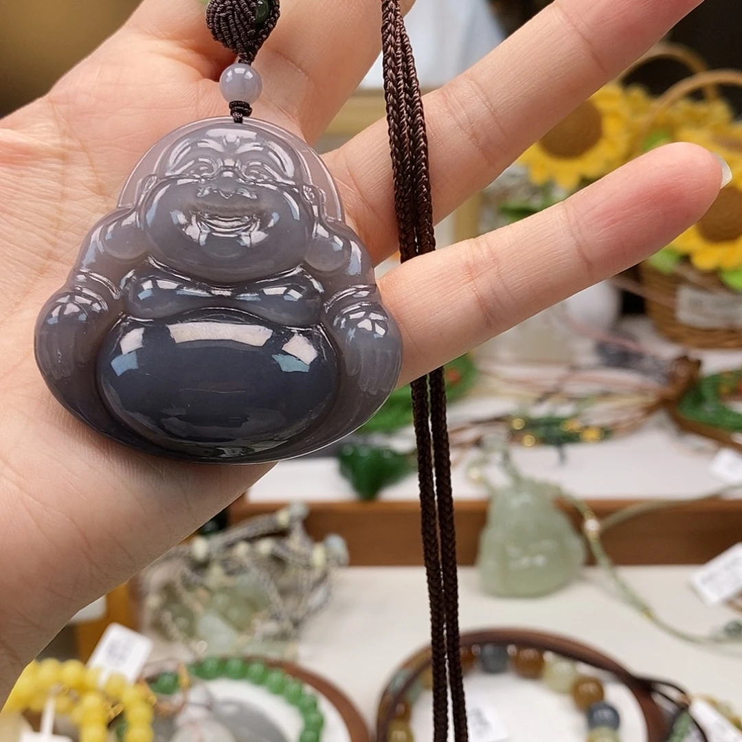 g***o和田玉未镶嵌颈饰