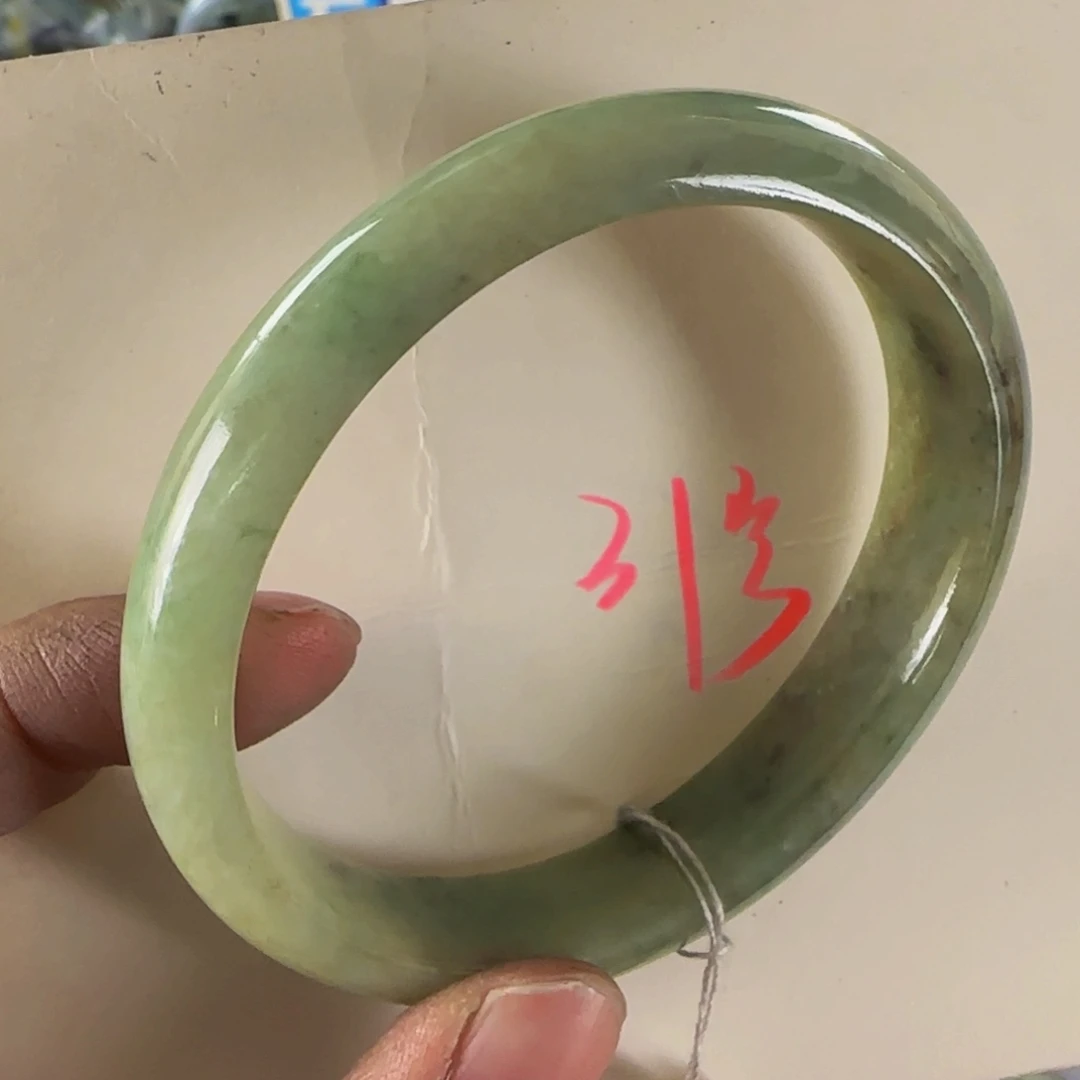 未镶嵌手镯翡翠老坑60.6。5657可