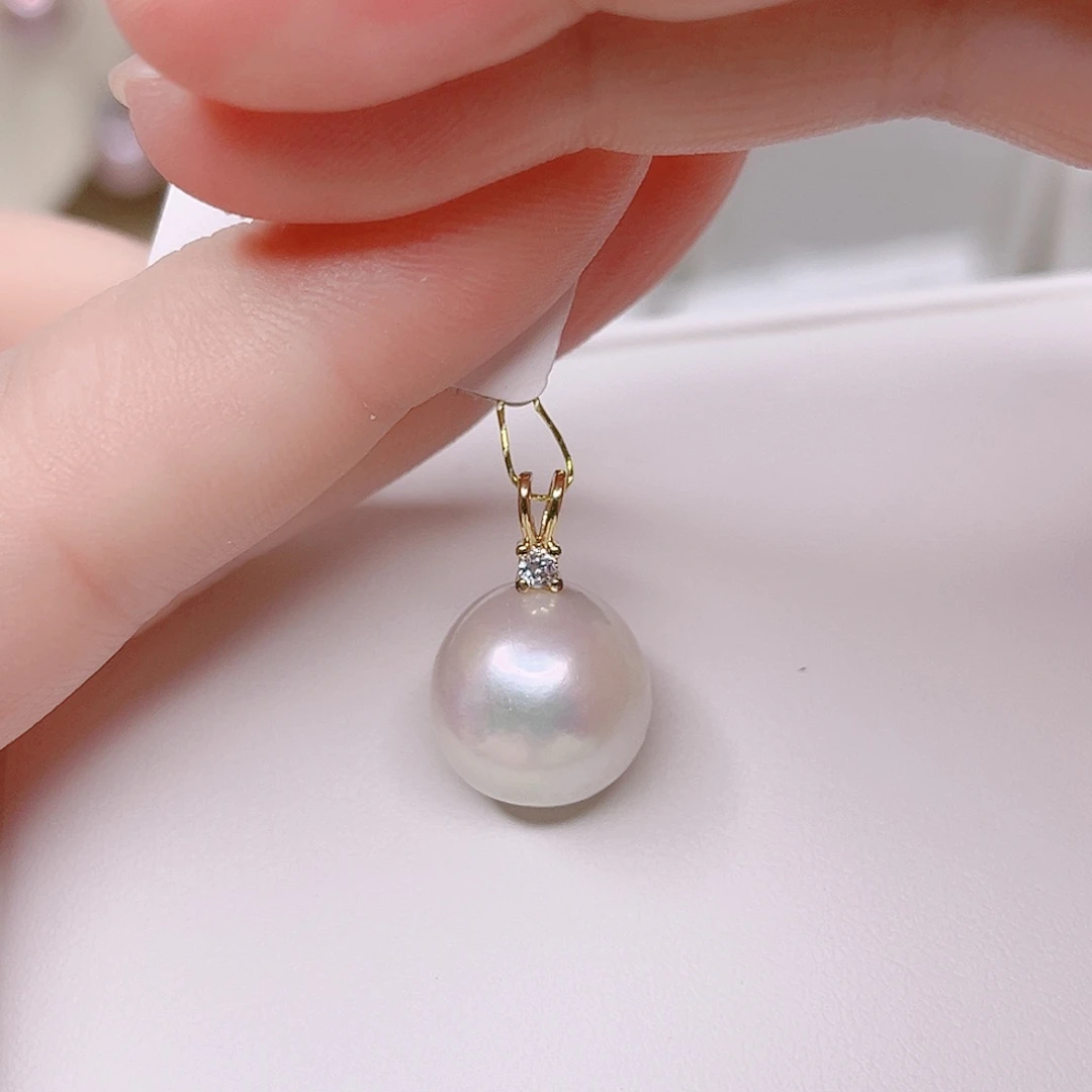 淡水珍珠吊坠(赠链)合金