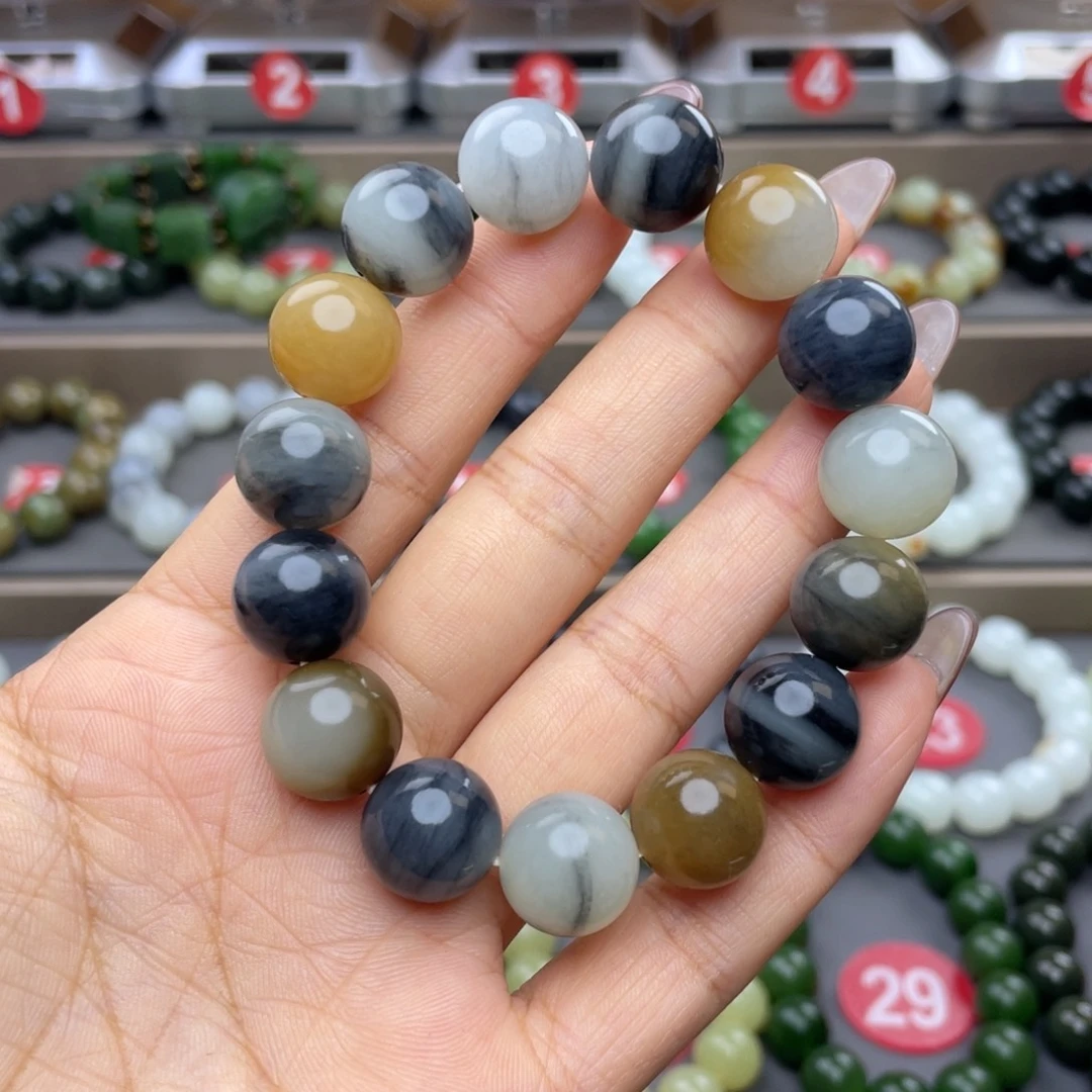 未镶嵌手串和田玉?***?