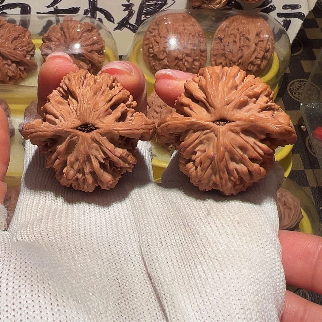 吊坠文玩核桃41全品虎头