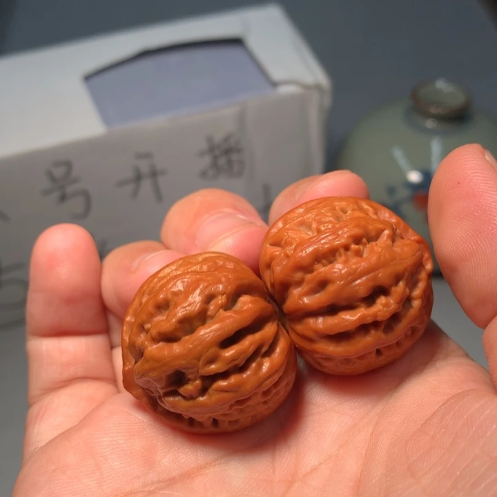 @***哥文玩核桃把件西瓜984