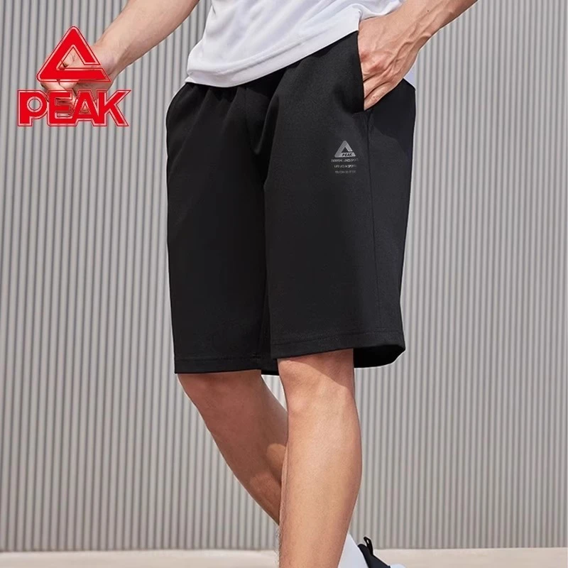 匹克2025年夏季新品男士梭织短裤透气冰感男短裤宽松运动五分裤
