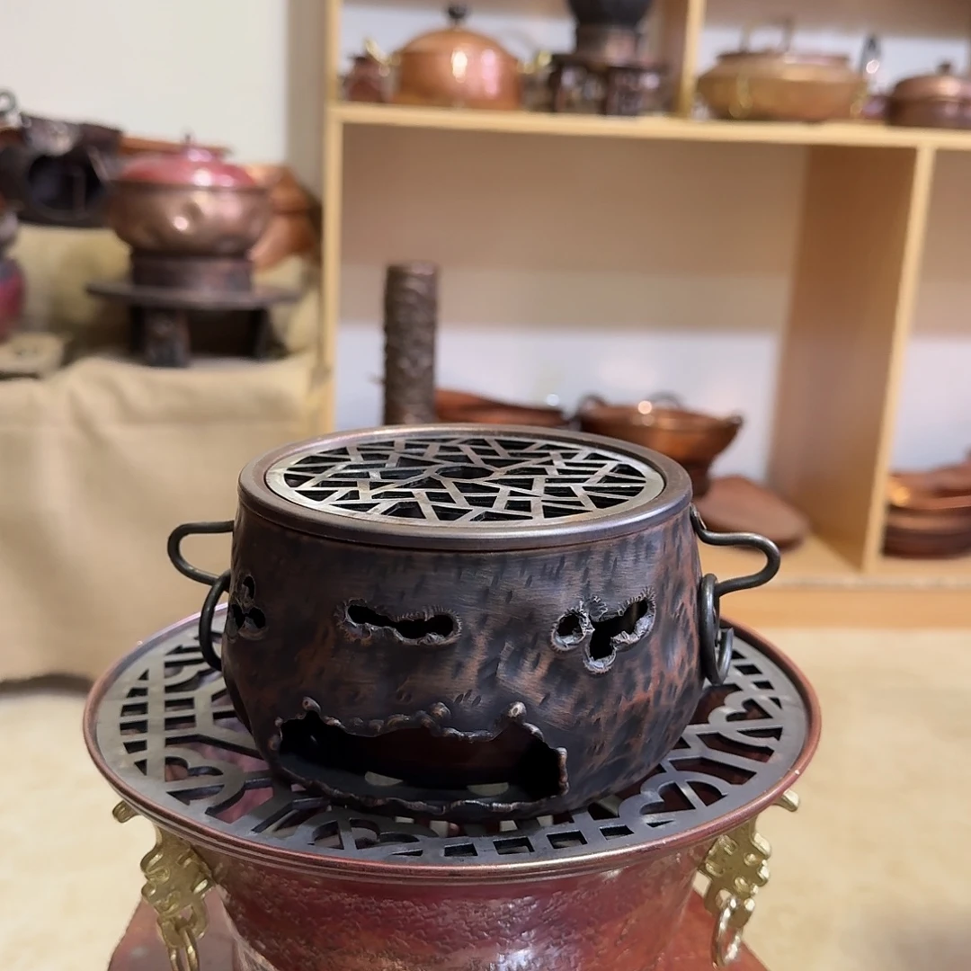 遇***.紫铜手工制作摆件