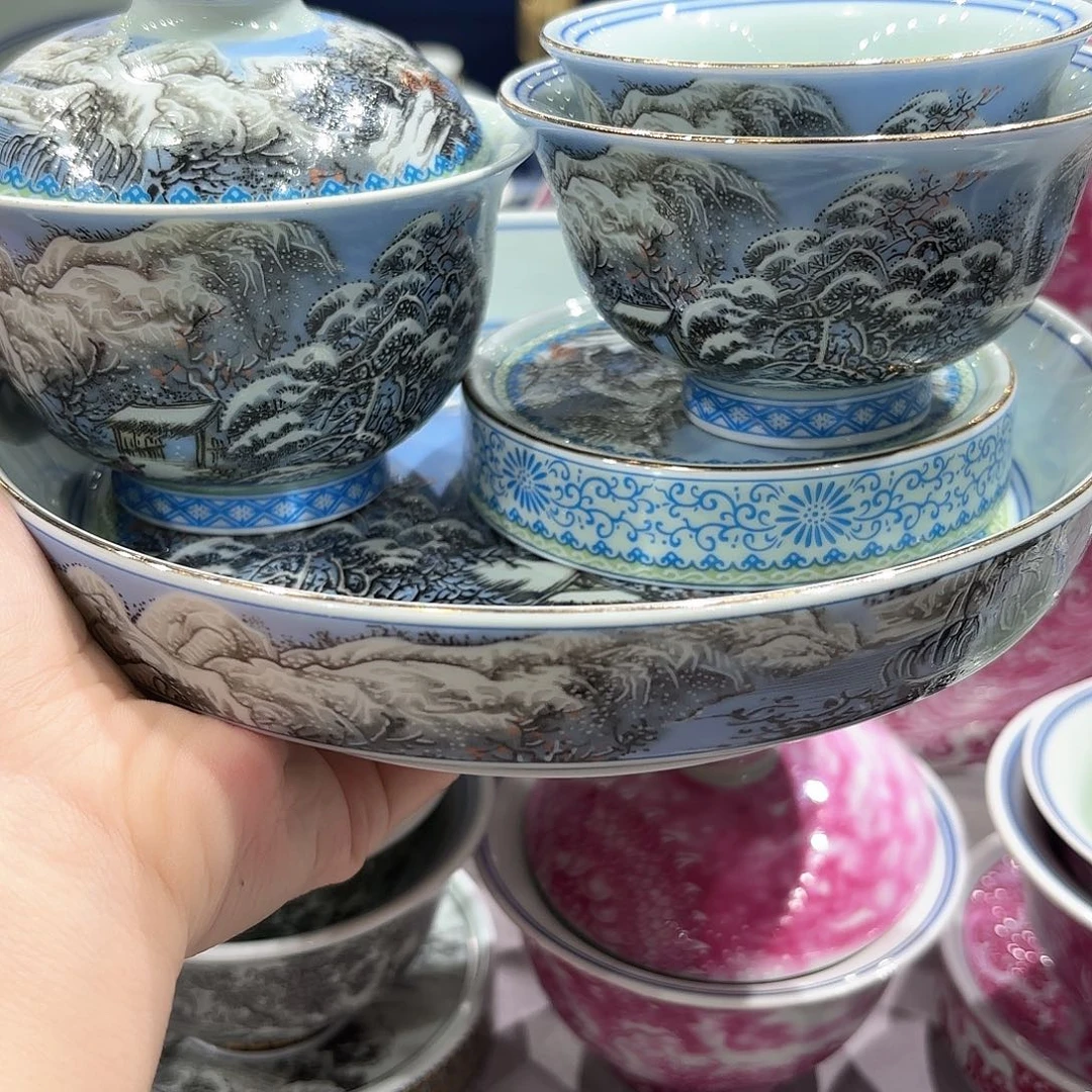 瓷片景德镇瓷器精品展示