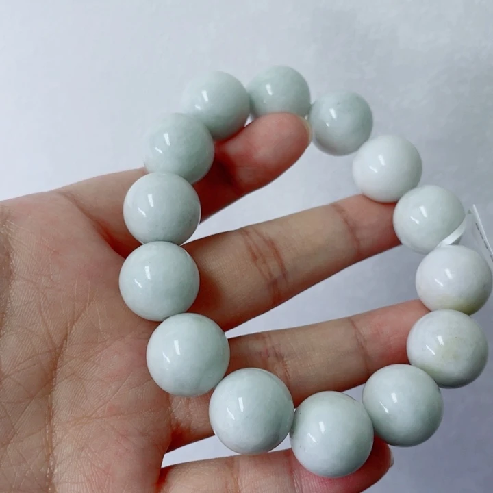 未镶嵌定制翡翠珠串