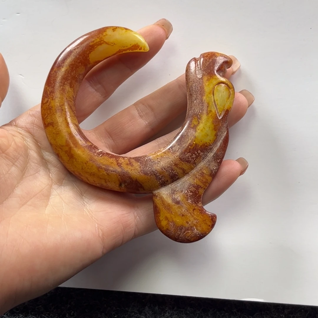 铺***铺和田玉未镶嵌挂件