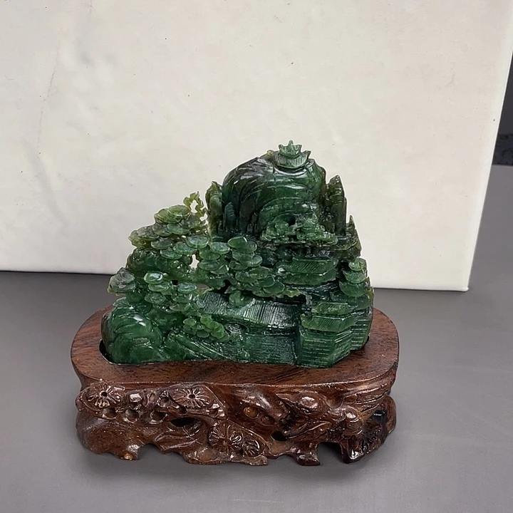 和田玉未镶嵌摆件