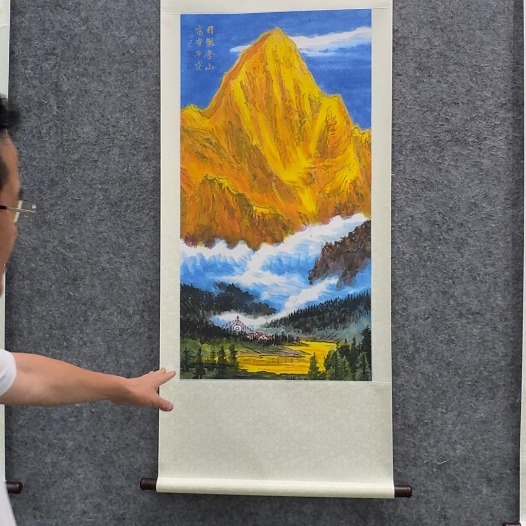 国画国画作品ZJF老师