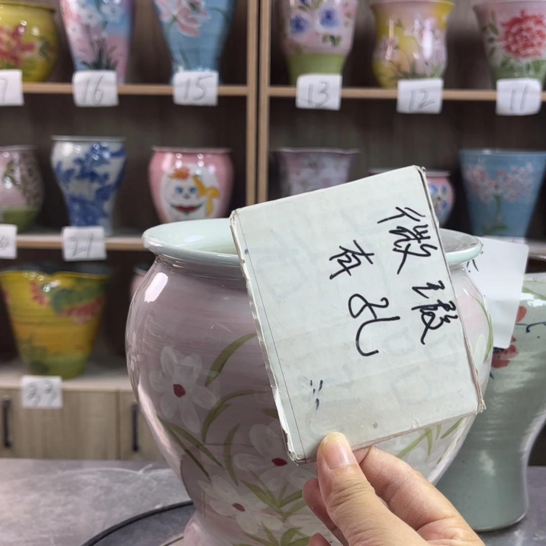 景德镇陶瓷花盆花盆