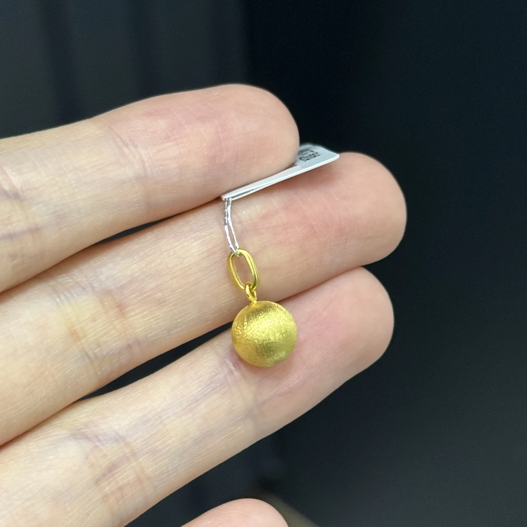 有求必应吊坠 足金999