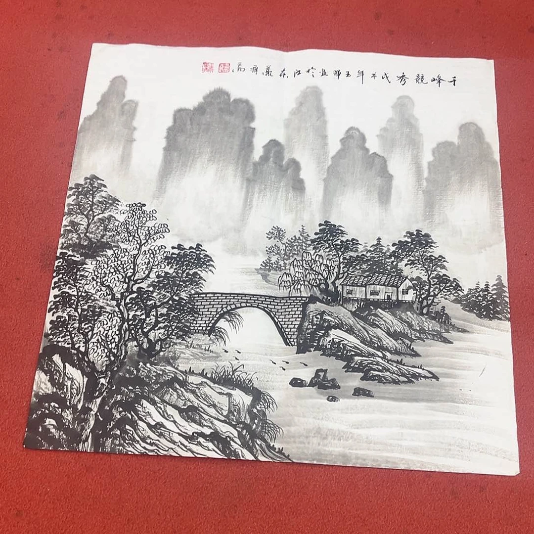 国画手绘作品手绘作品