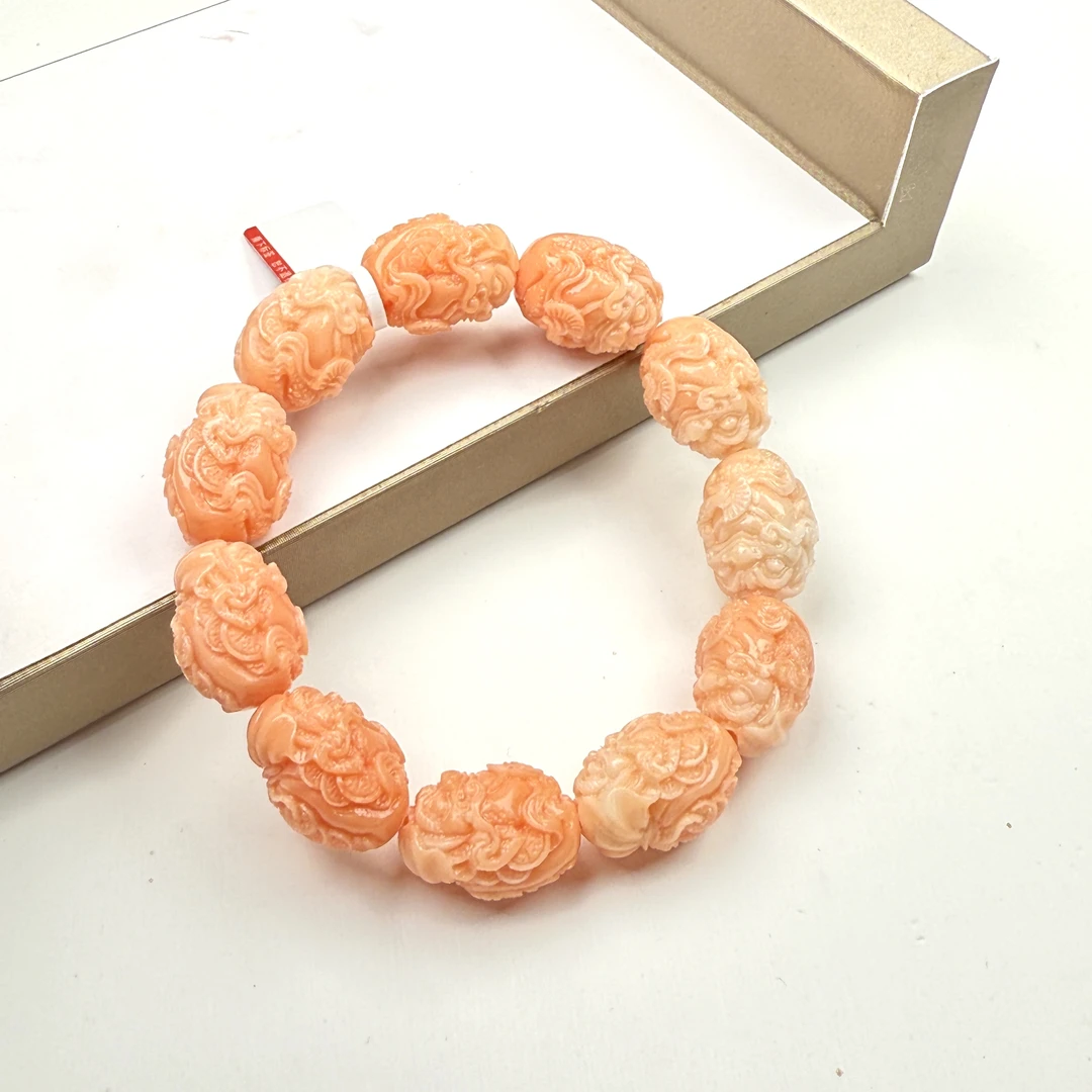 K651精品奢华时尚款男女通戴凤凰粉手串多样性发其一