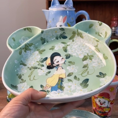 炉景德镇釉下手绘陶瓷