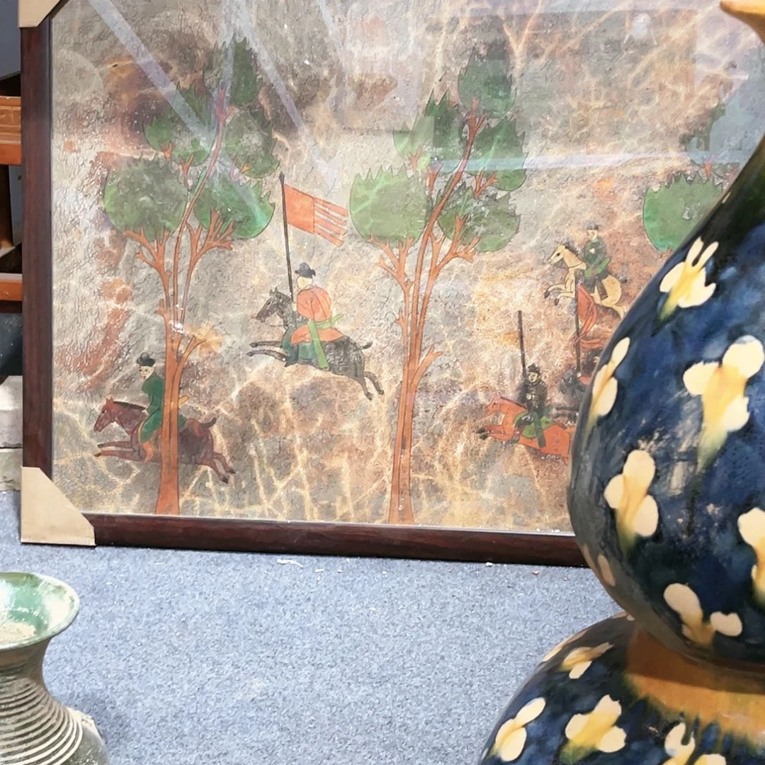 瓦当摆件摆件茶桌茶台陶瓷用****4