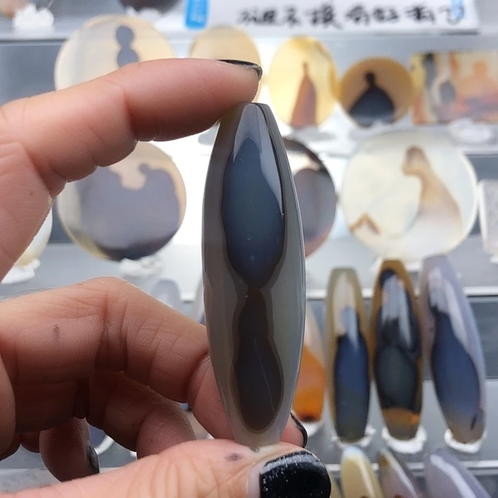 查罗石未镶嵌珠宝半成品82