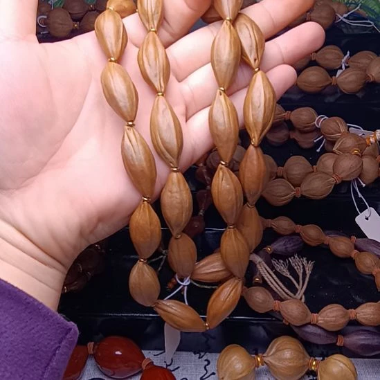 橄榄核手串/手链橄榄核三花铁核直心料脖挂1.4