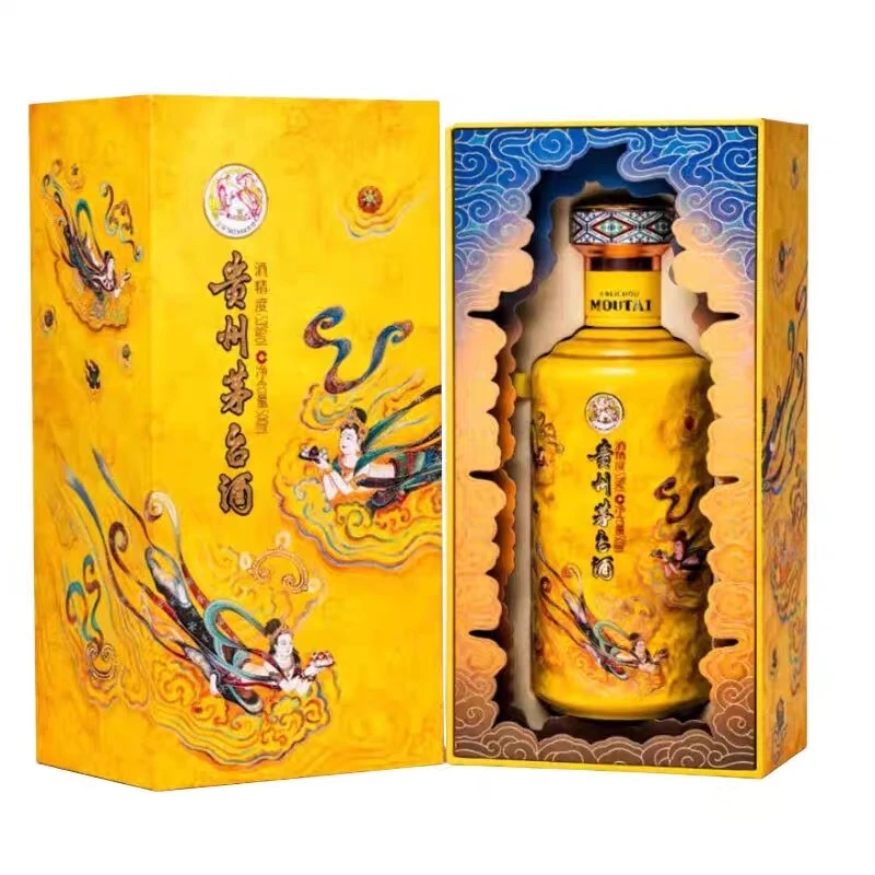 KWEICHOW MOUTAI/贵州茅台散花飞天茅台酒 酱香型白酒53%Vol500ML