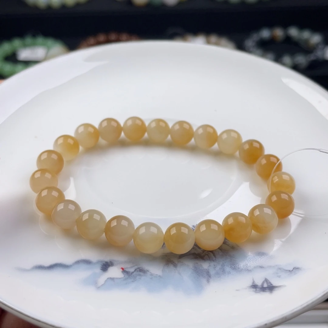 和田玉未镶嵌套链