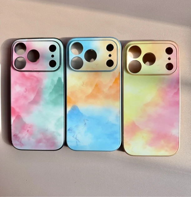 国风云鹤祥瑞高级手机壳适用于苹果安卓