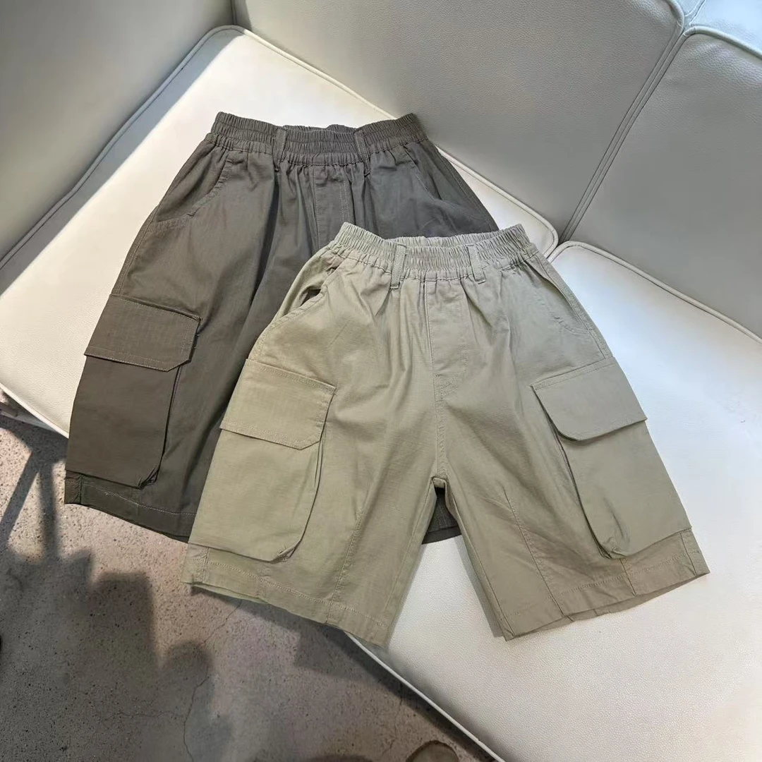 8002夏季短裤时尚洋气休闲宽松潮流百搭全棉短裤（偏小