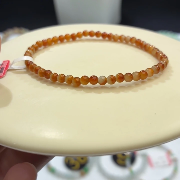 翡翠未镶嵌手链卡3.5