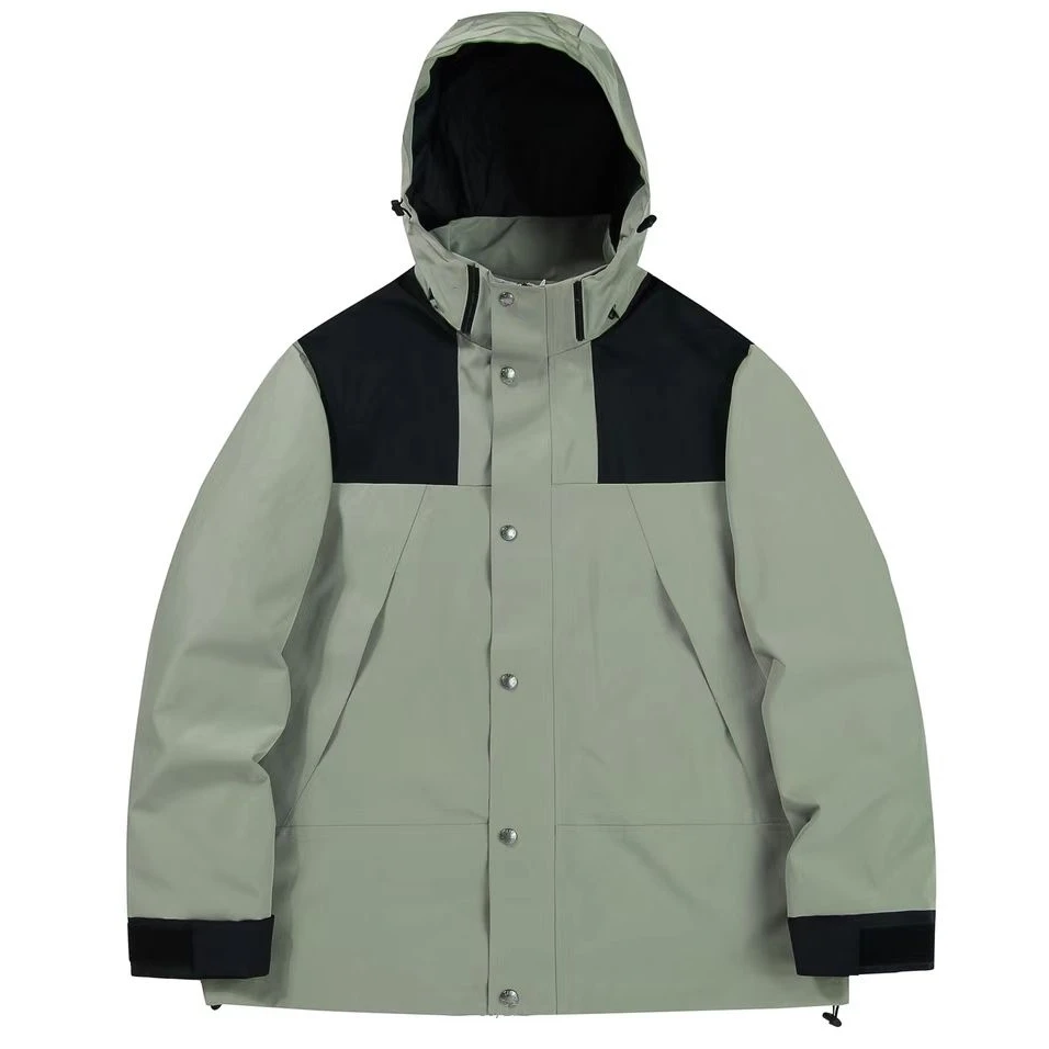 【南油玲姐】豆绿色冲锋衣款外套84910